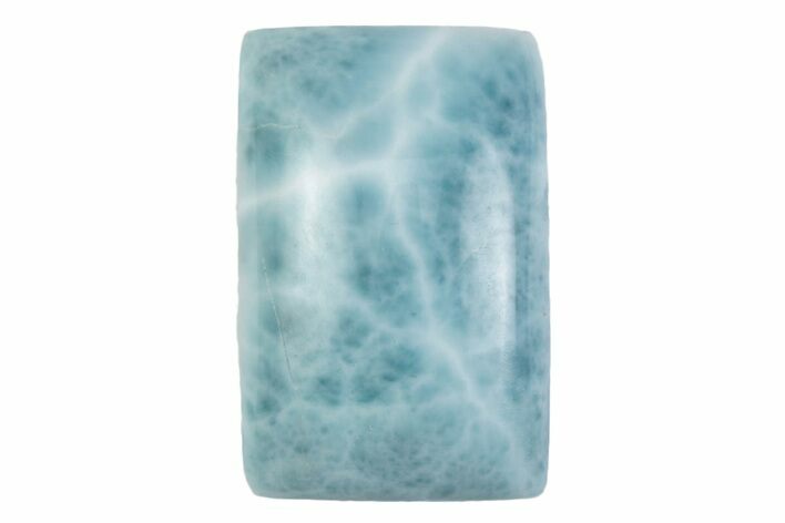 Polished Larimar Cabochon - Dominican Republic #370592